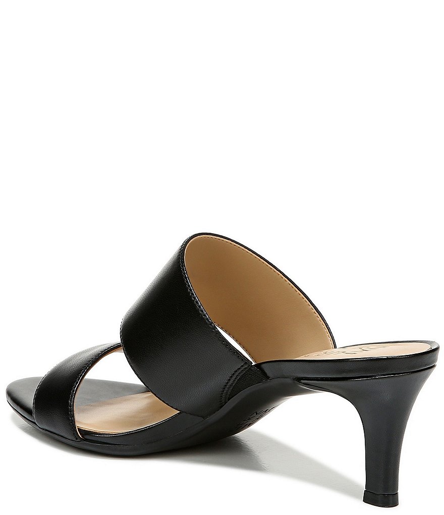 Naturalizer Tibby Banded Leather Dress Slide Sandals