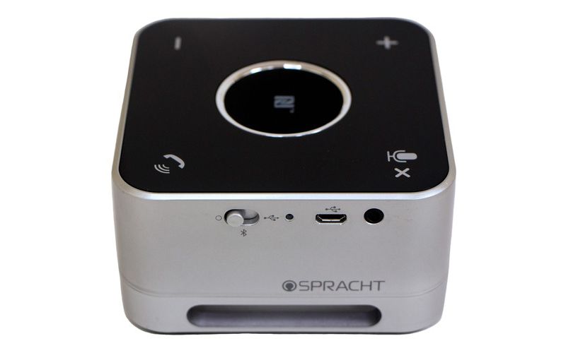 Spracht Conference Mate Combo Bluetooth Wireless and USB Combo Speaker - USB - Microphone - AC Adapter, Battery, USB - Portable