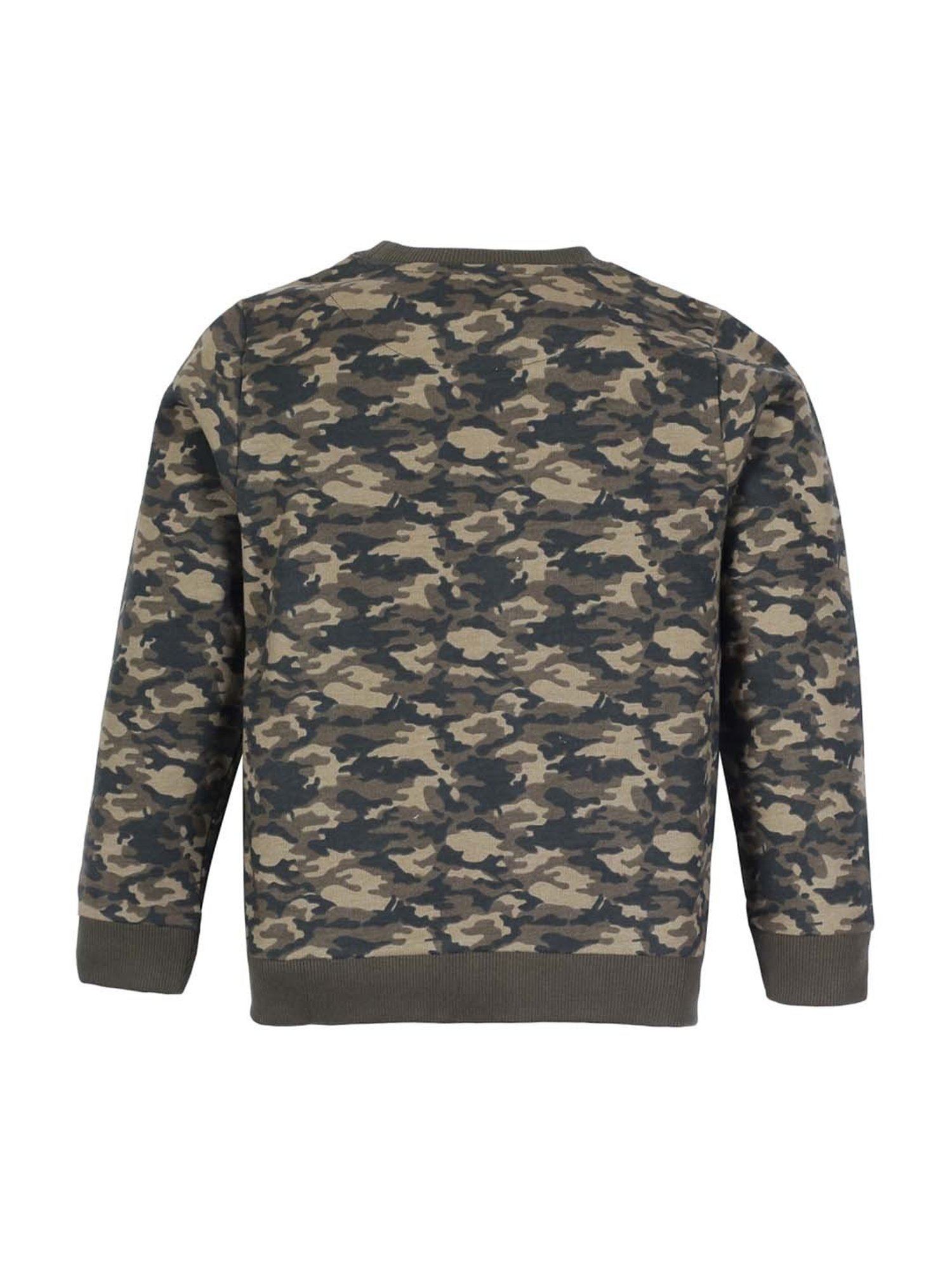 Mothercare Kids Navy Embellished Full Sleeves Sweatshirt