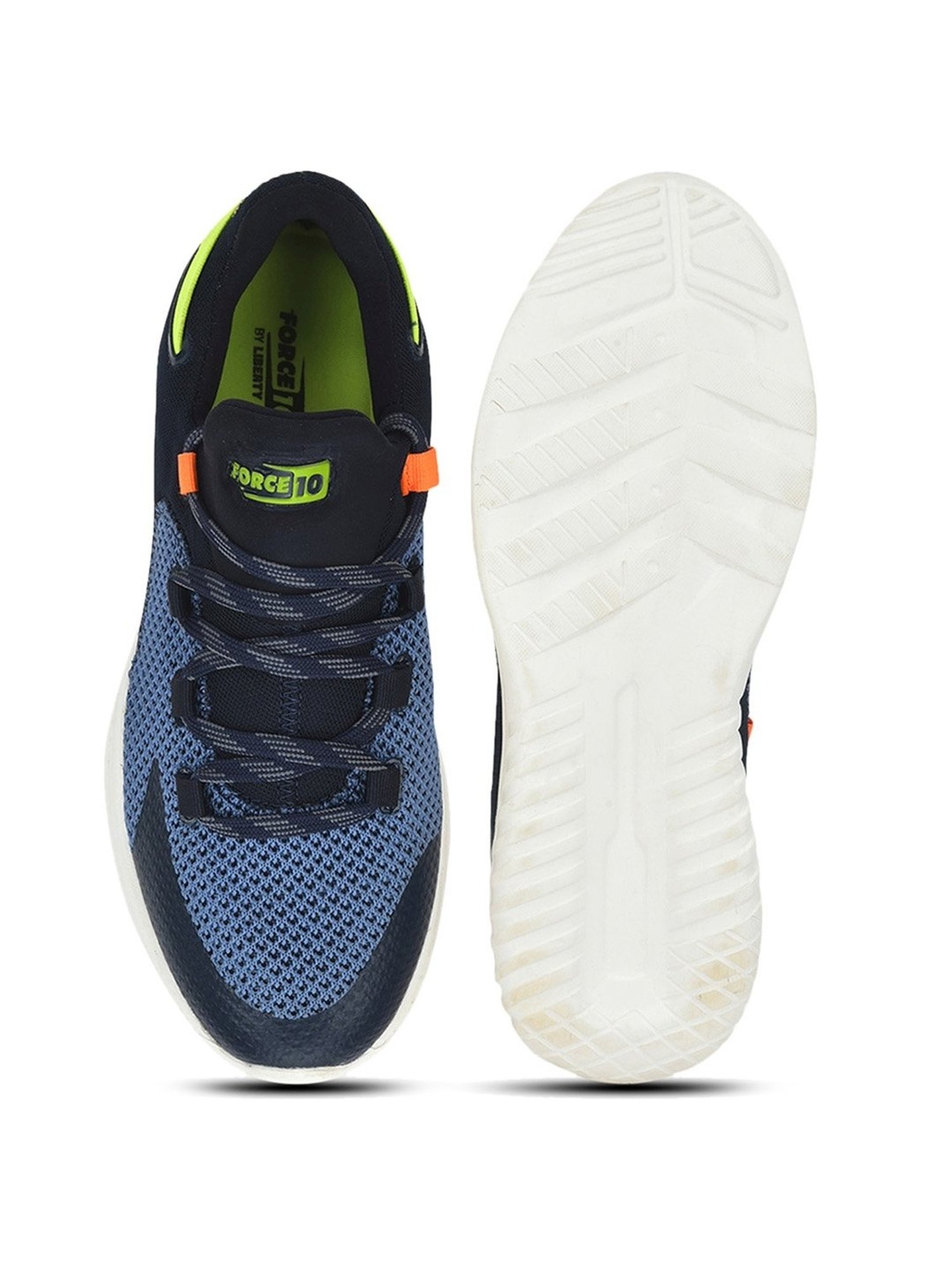 Force 10 by Liberty Men's Navy Running Shoes