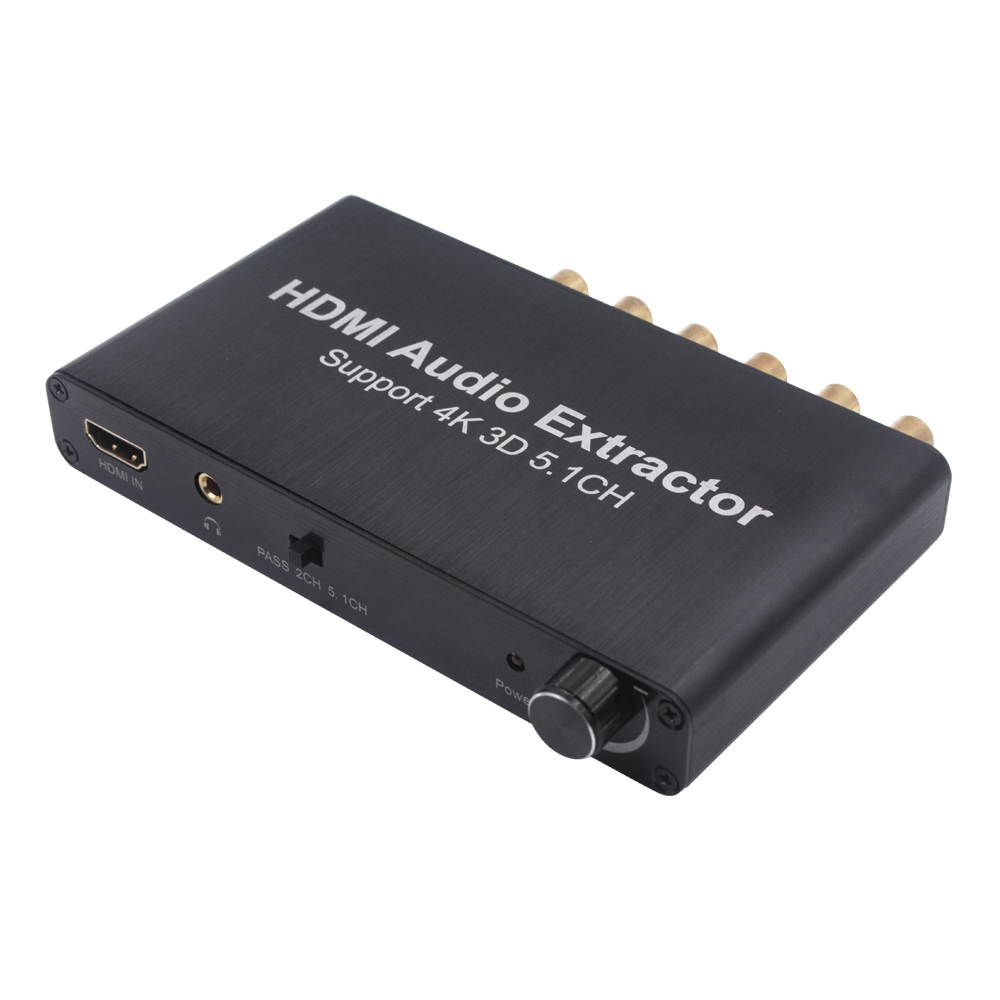 HDMI Audio Extractor Support 4K 3D 5.1CH