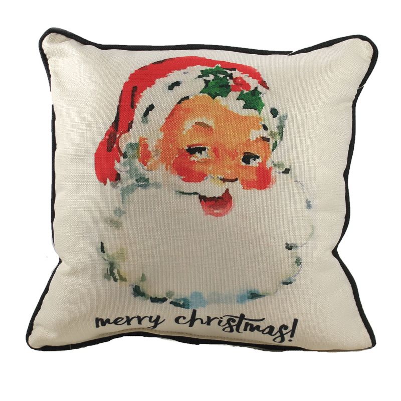 Christmas 16.0" Vintage Santa Pillow Claus Home Decor  -  Decorative Pillow