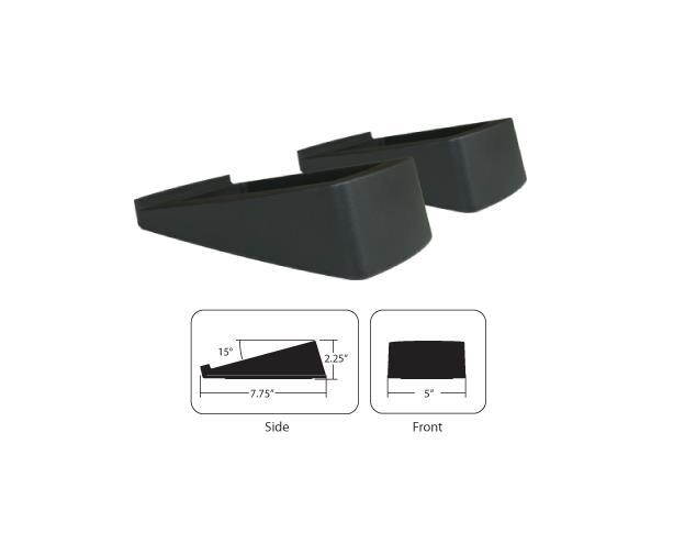 Audioengine P4 Premium Passive Bookshelf Speakers (Black) with DS2 Desktop Speaker Stands (Black)