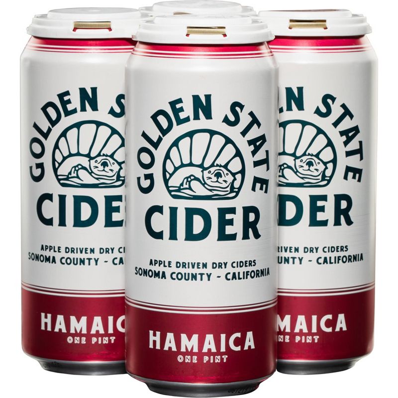 Golden State Hamaica Hard Cider - 4pk/16 fl oz Cans