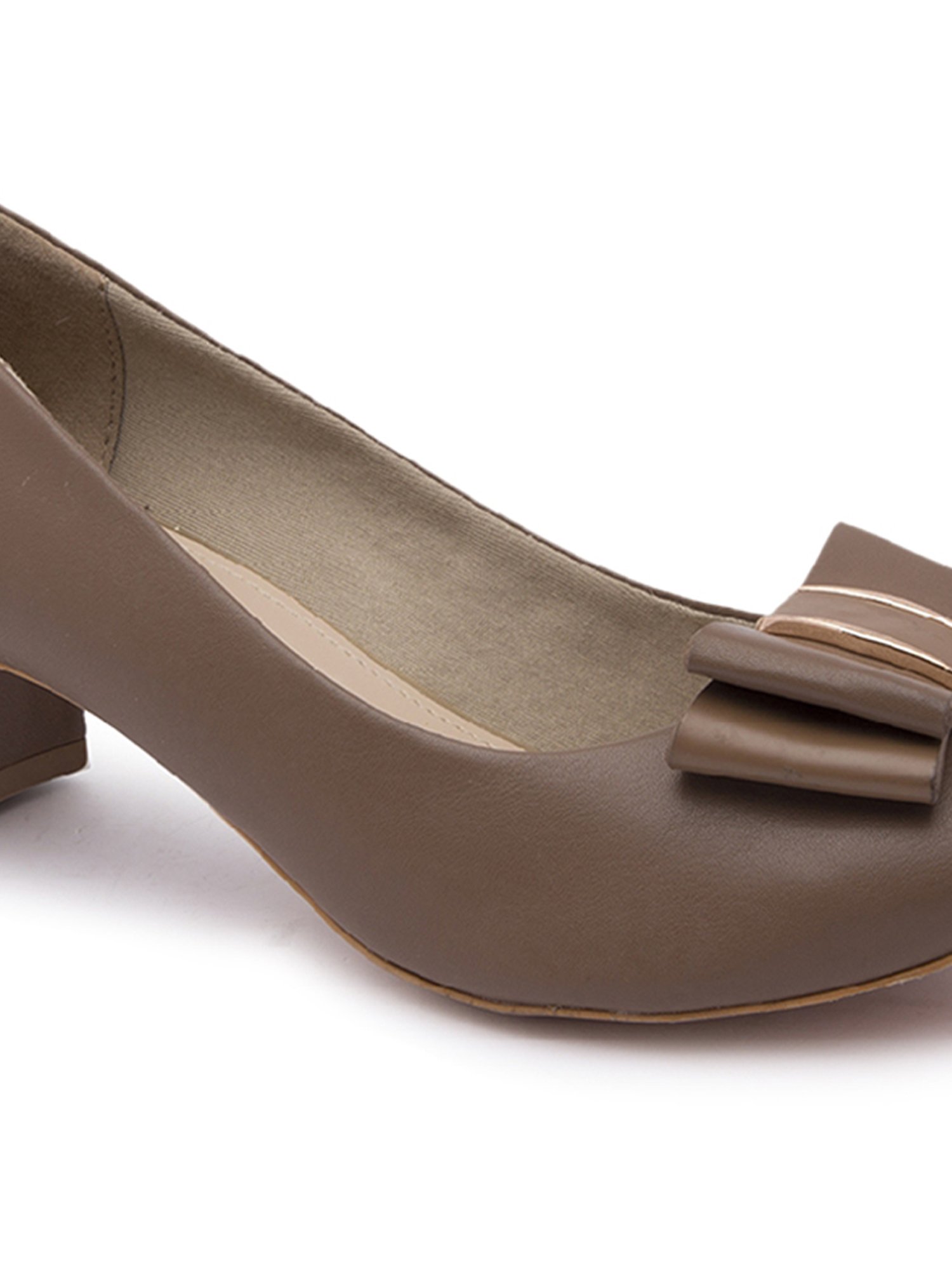 Rocia by Regal Women's Chickoo Formal Pumps