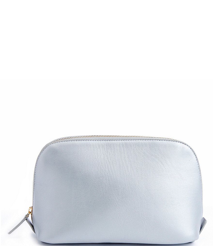 ROYCE New York Leather Large Cosmetic Bag