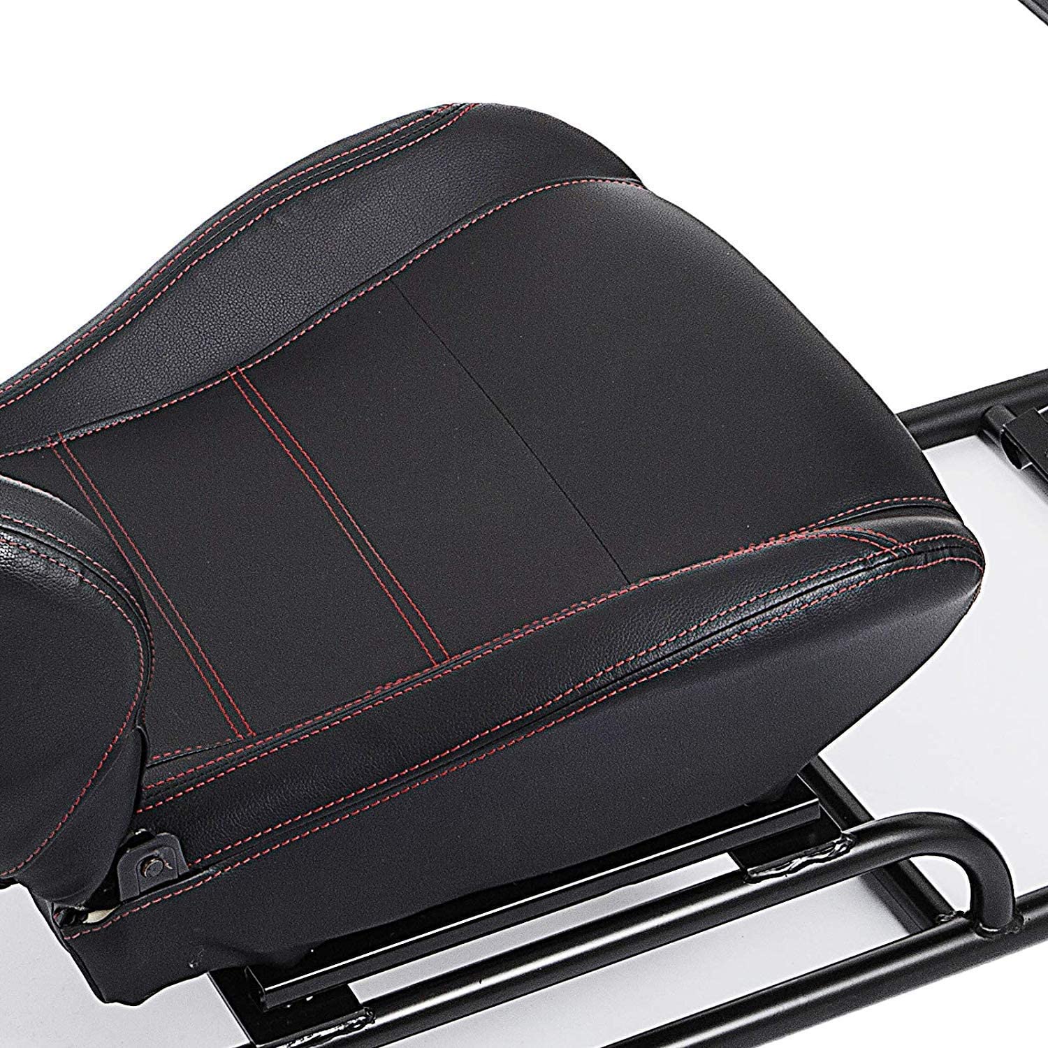 VEVOR Driving Simulator Seat Adjustable Driving Gaming Reclinable Seat with Gear Shifter Mount for PS2 PS3 PS4 Xbox Xbox 360 Xbox