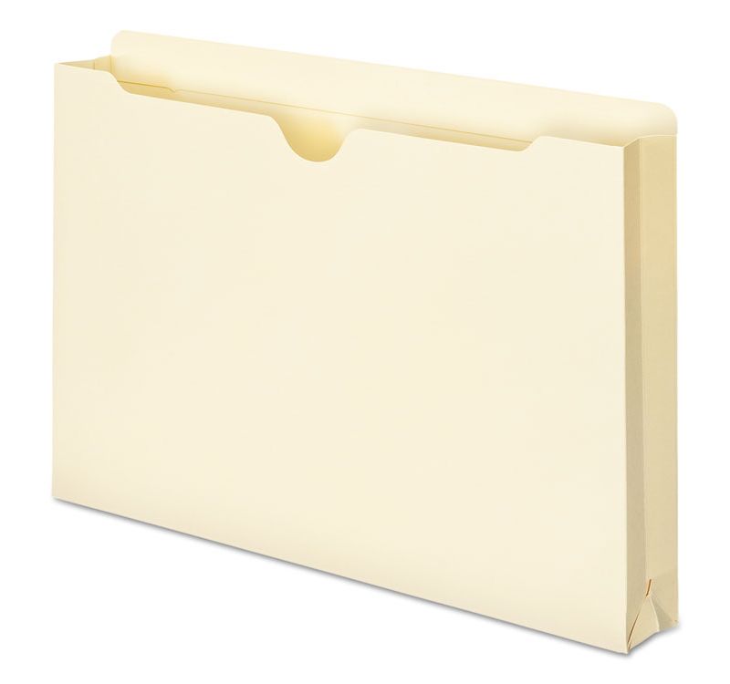 Staples Expanding File Pockets 5.25" Exp. Straight Tab Lgl Br 10/BX TR704432/704432