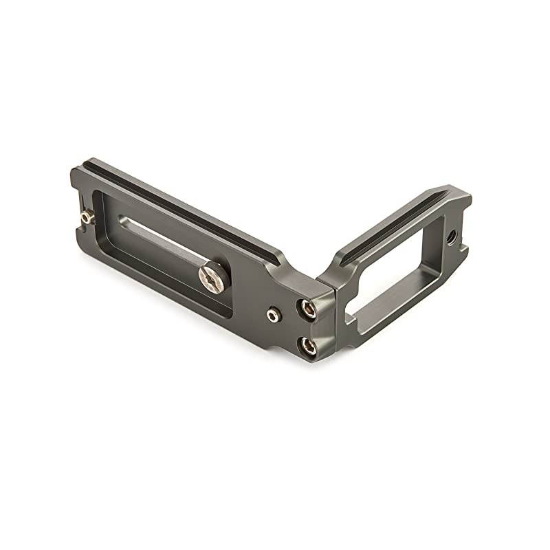 QR11 Universal Camera L-Bracket QR Plate & Cable Access Grey