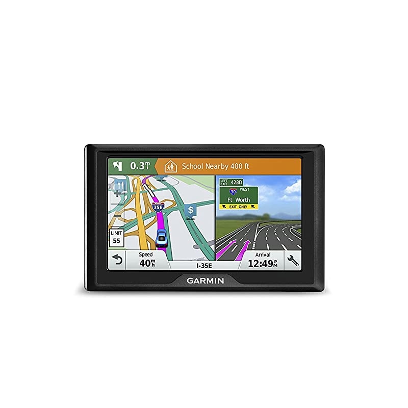 Drive 51 USA LM GPS Navigator System with Lifetime Maps, Spoken Turn-By-Turn Directions, Direct Access, Driver Alerts, TripAdvisor and Foursquare Data (Renewed)
