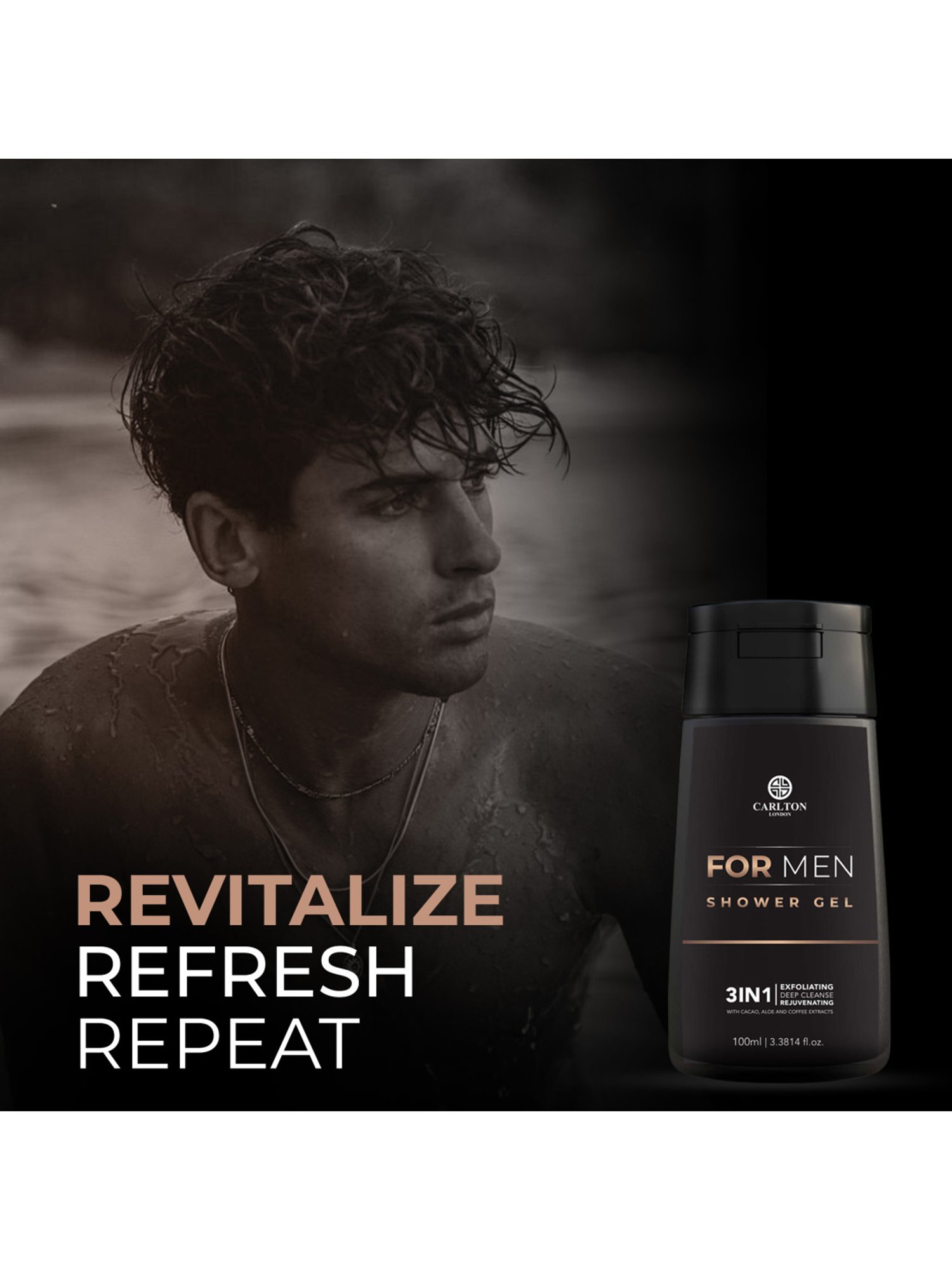 Spruce Shave Club Charcoal Body Wash - 200 gm