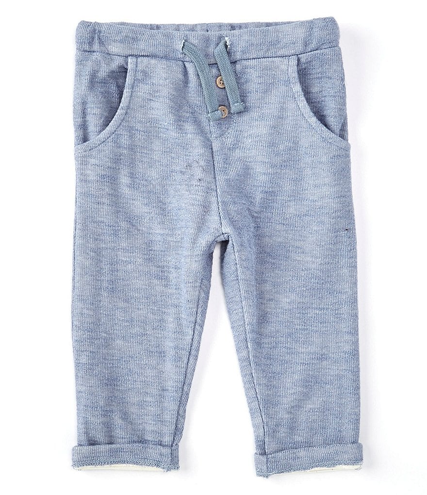 Edgehill Collection Baby Boys 3-24 Months Flat Front Linen Shorts