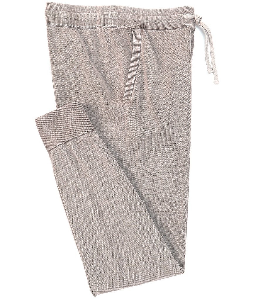 Barefoot Dreams Drawstring Waist Sunbleached Knit Jogger Pants
