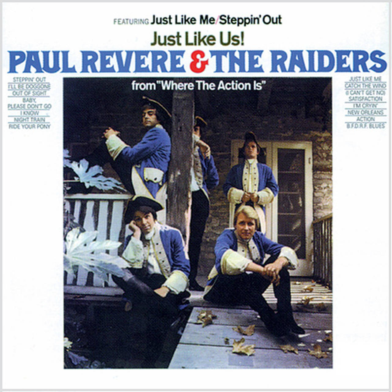 Paul Revere & The Raiders Just Like Us 180g LP (White Vinyl)