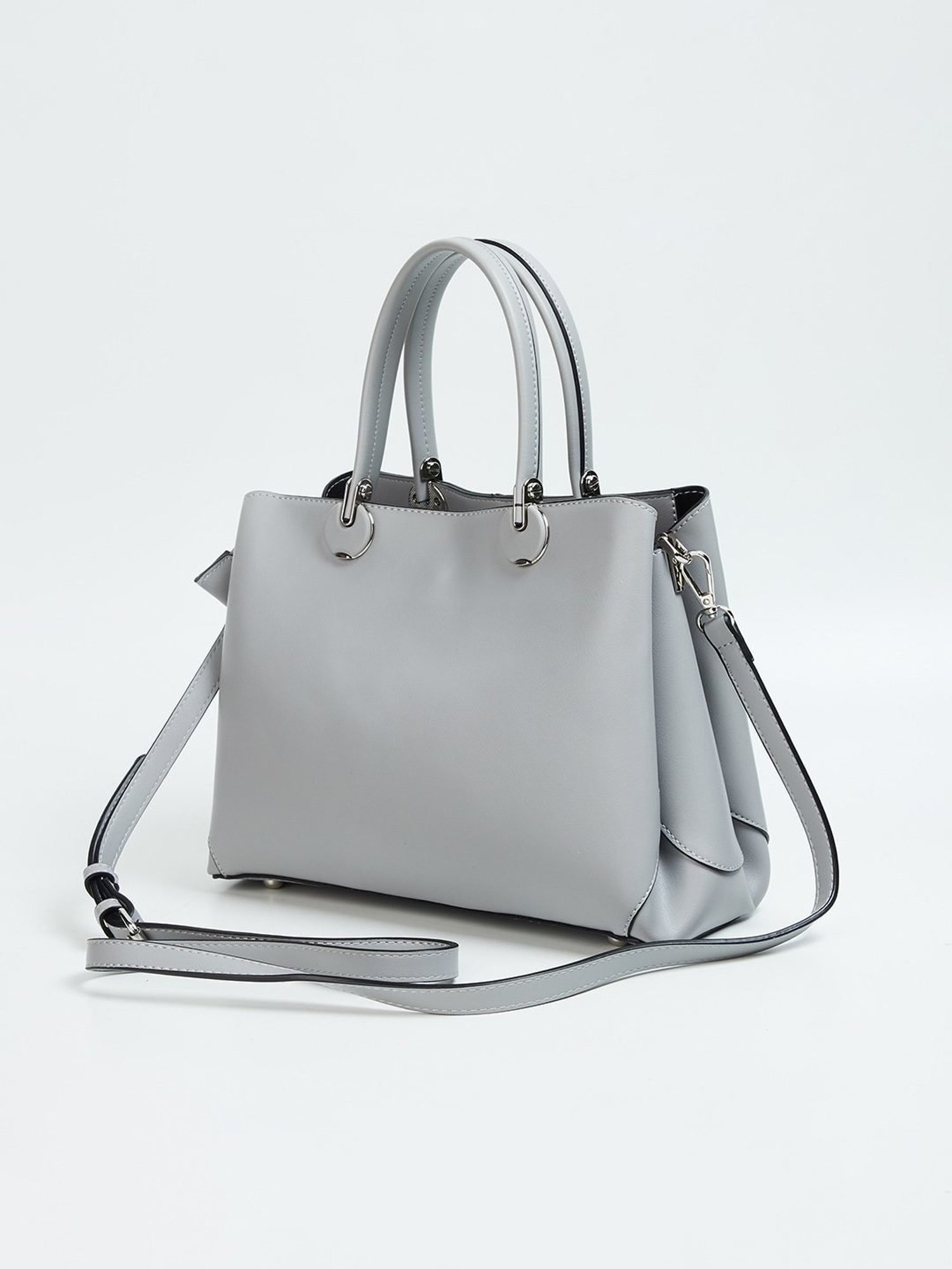 Code by Lifestyle Grey Handbag