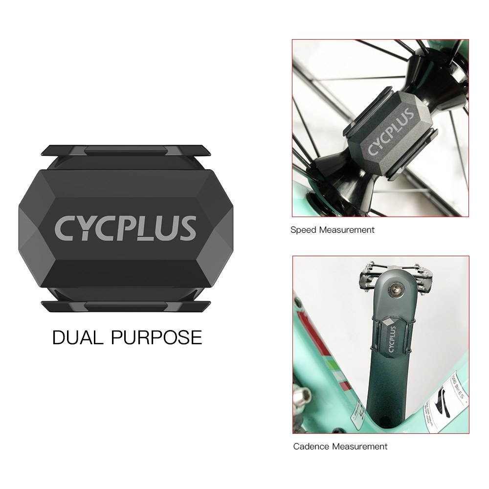 CYCPLUS 2-in-1Bike Speed/Cadence Sensor