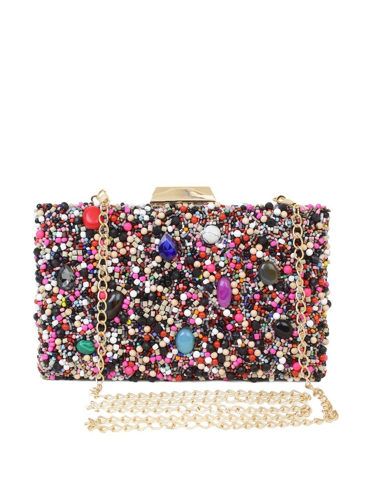 Spice Art Grey Clutch