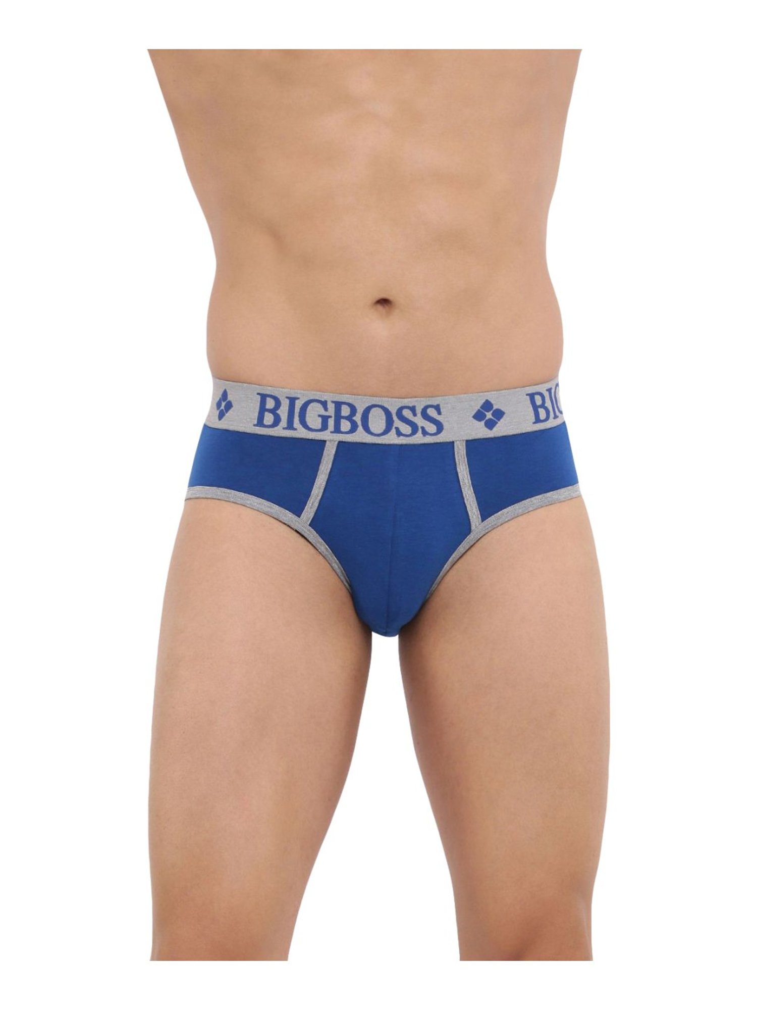 Dollar Bigboss Assorted Color Cotton J-Class Techno Briefs (Pack Of 2)