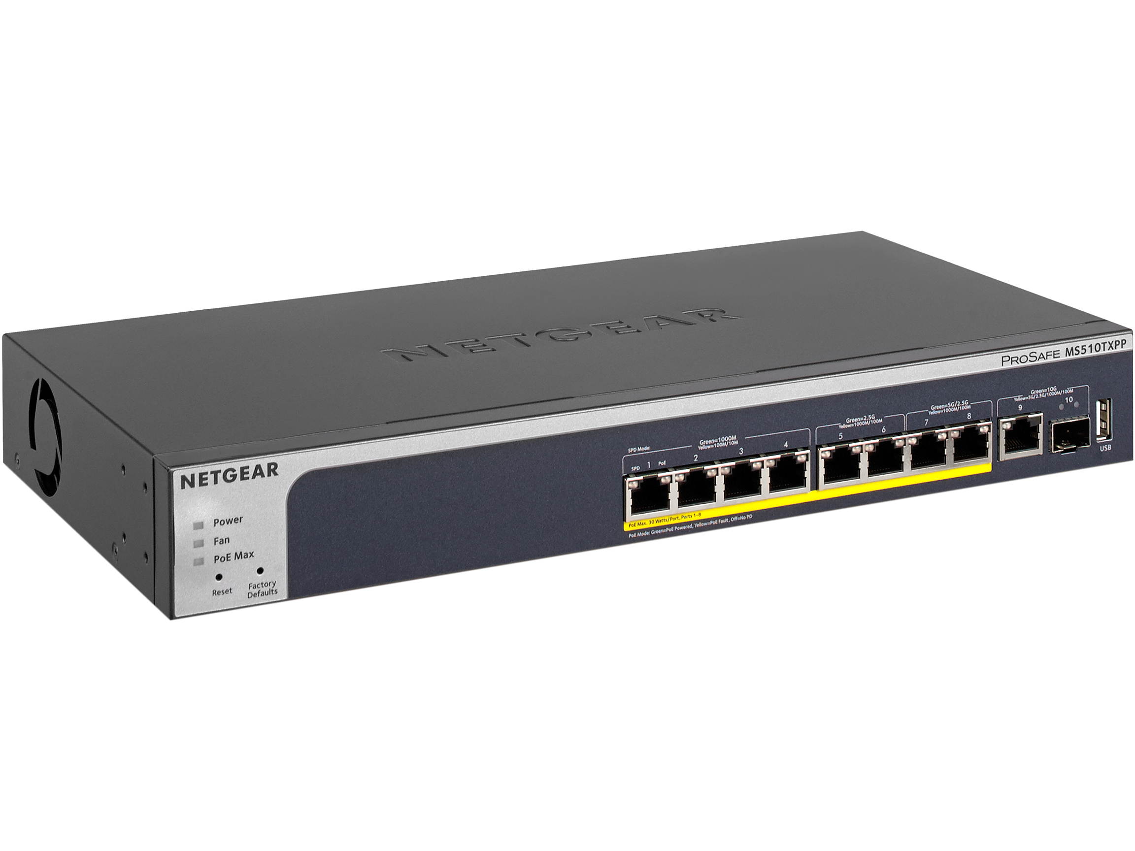Netgear XS712T-200NES 12-port 10-Gigabit Smart Managed Pro Switch (XS712Tv2)