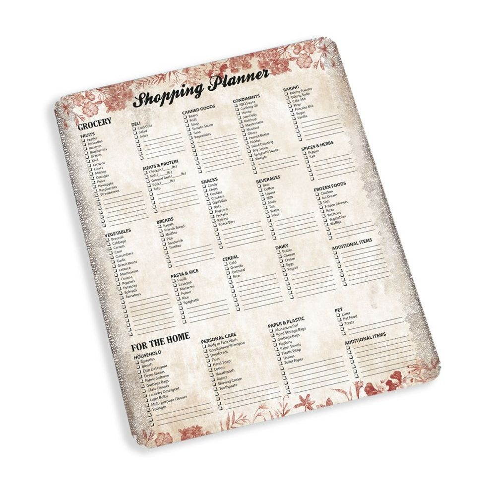 Lang Companies,  Cardinal Rooster Shopping List by Susan Winget