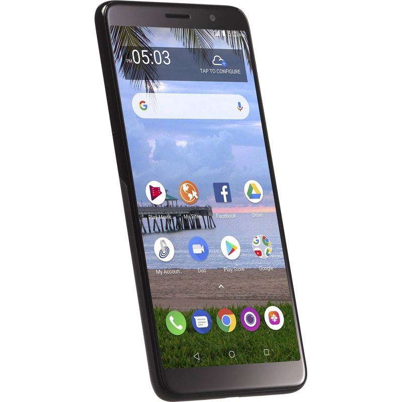 Total Wireless Prepaid Smartphone A1 CDMA (16GB) - Black