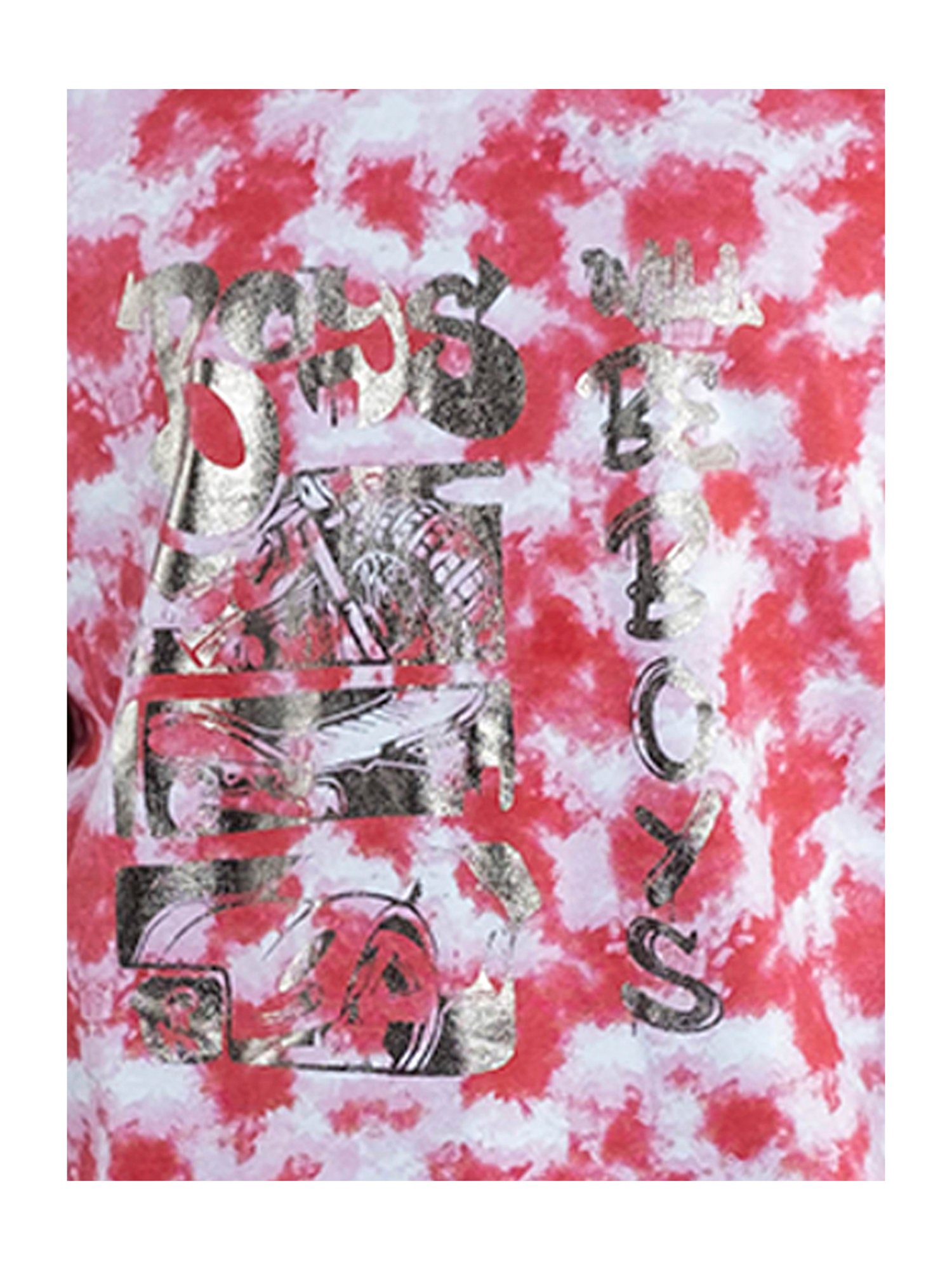 Kiddopanti Kids Red Printed T-Shirt