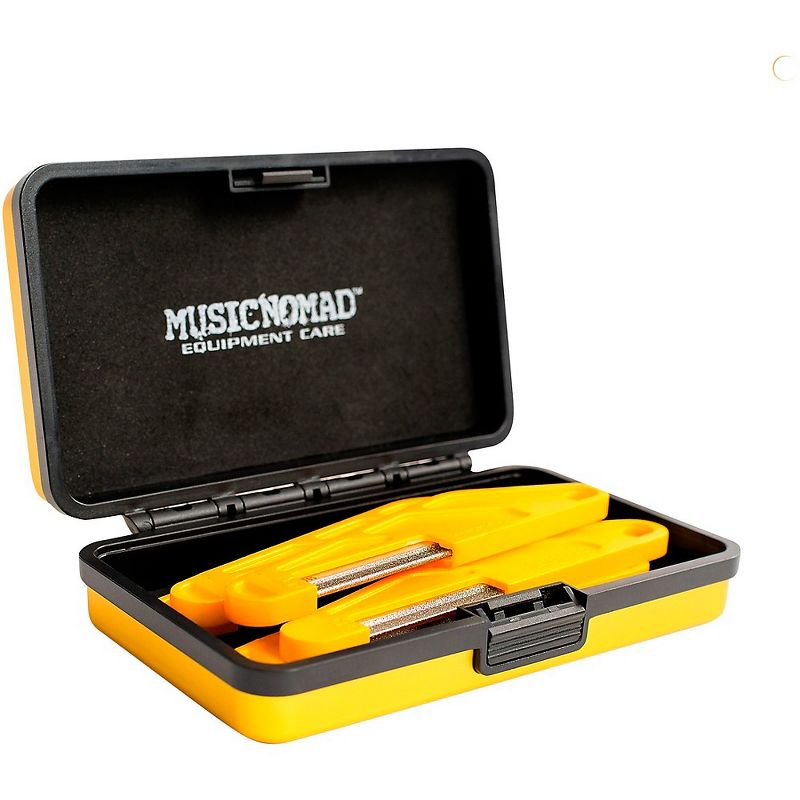 Music Nomad 6-peice Electric Guitar Diamond Coated Nut File Set - Super Light Strings