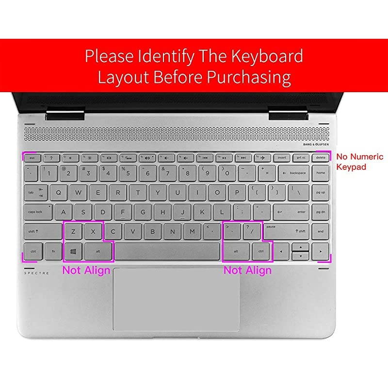 HP Pavilion X360 14 Keyboard Cover HP Pavilion x360 14MBA 14MCD 14BF 14BW 14cm 14CF Series 14MBA011DXBA013DXBA114DXBA015DX 14MCD0001DXCD0003DX 14mdw00023dx Keyboard Skin Black