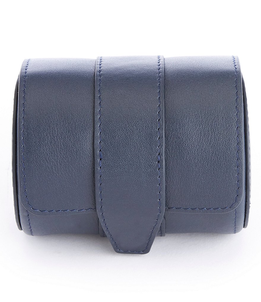 ROYCE New York Single Leather Executive Travel Roll