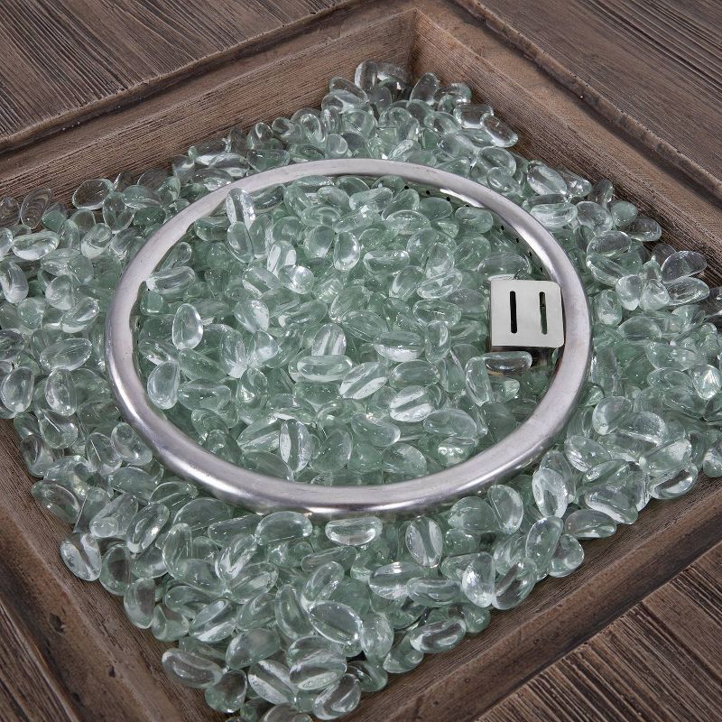 34" Wicker Propane Fire Pit Table - Nuu Garden