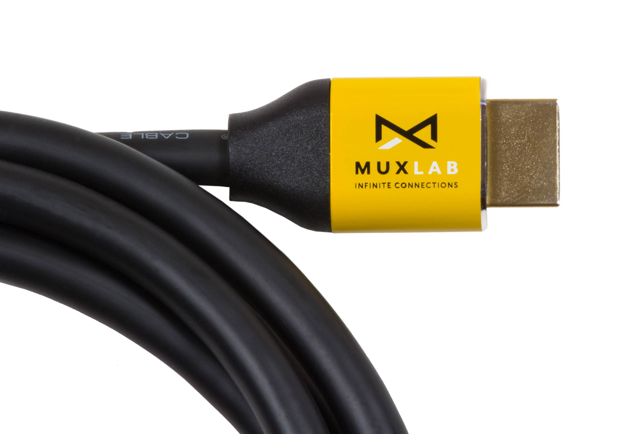 MuxLab Certified HDMI 2.0 Cable 10 Feet | Premium High Speed 18Gbps | Supports 4K @ 60Hz (4:4:4), 3D, Ethernet, ARC, HDTV, Projector, Playstation, PS3, PS4, Blu-ray