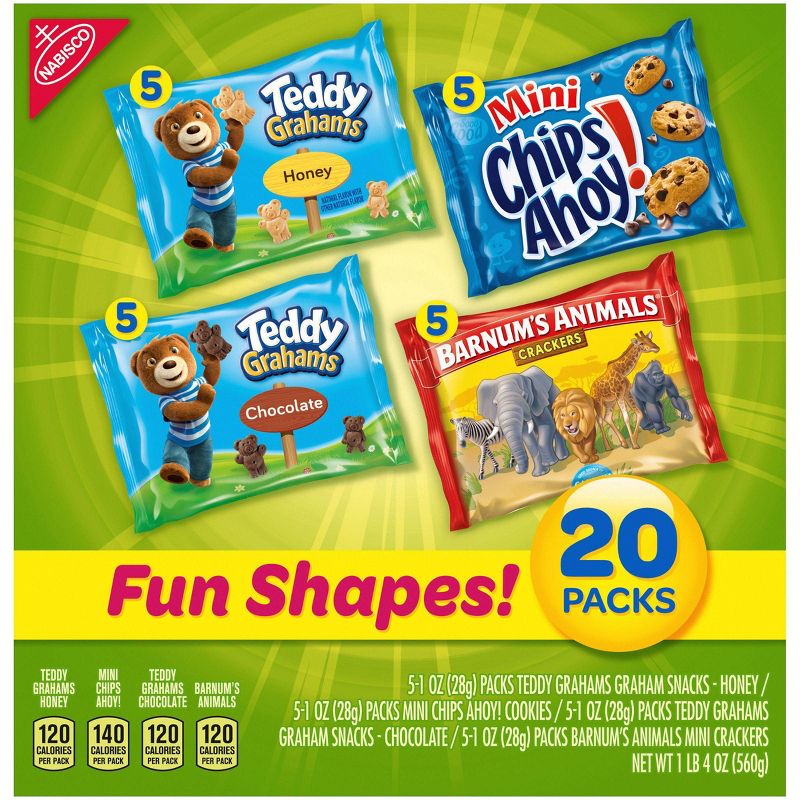 Nabisco Fun Shapes Cookies & Crackers Mix - 20oz