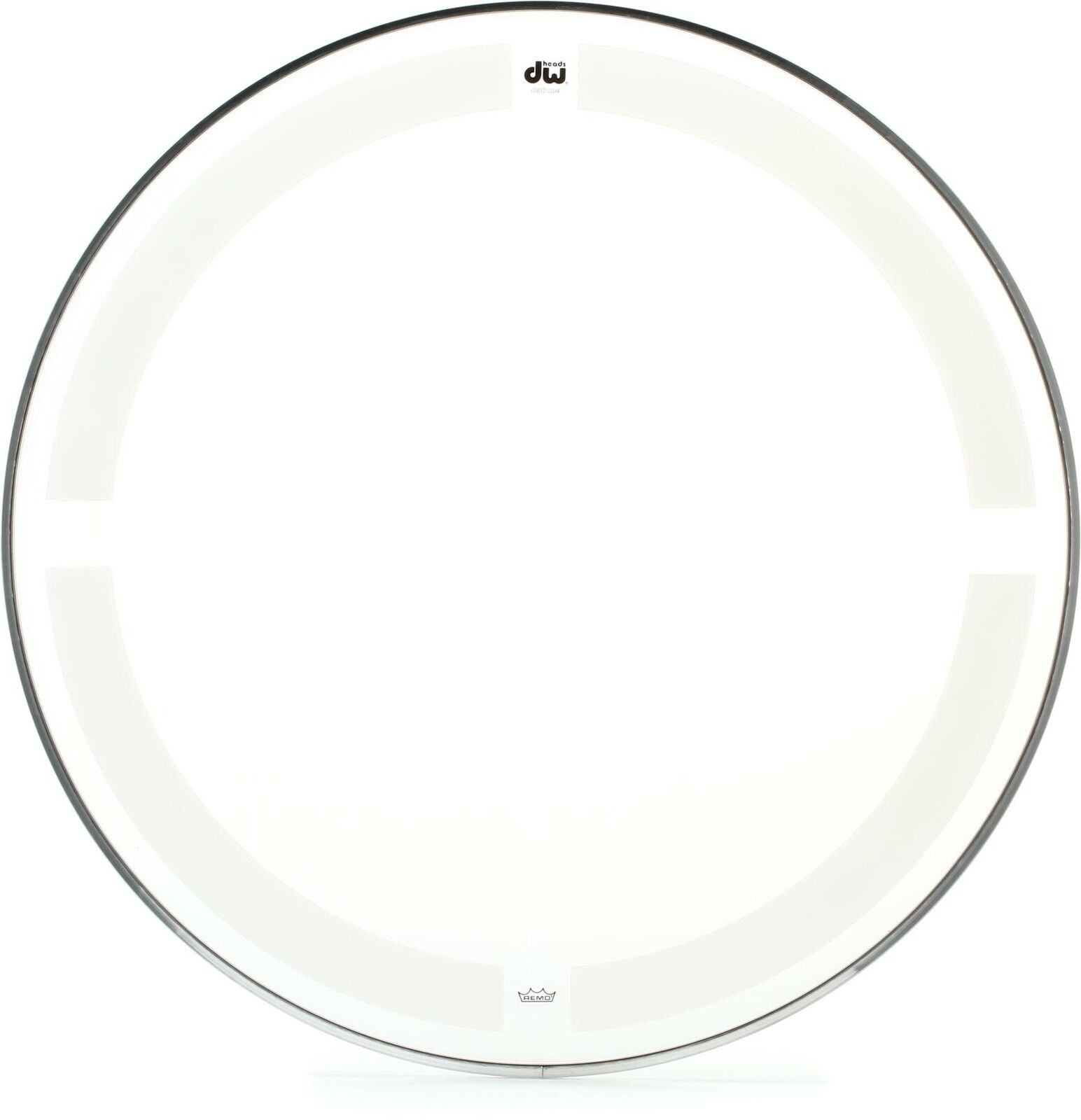 DW Coated/Clear Drumhead - 18 inch (2-pack) Value Bundle
