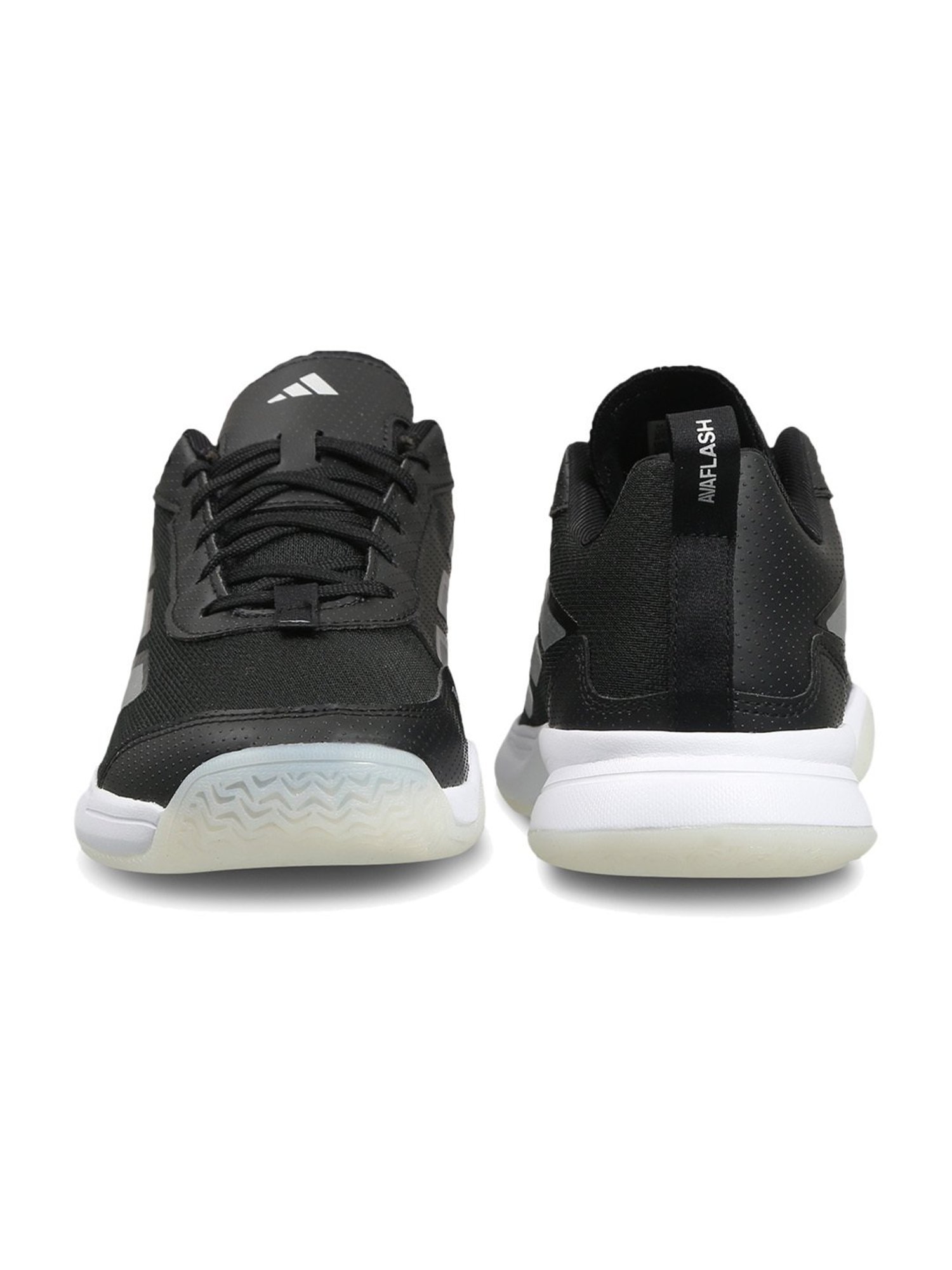 Adidas Women's AvaFlash Black Tennis Shoes