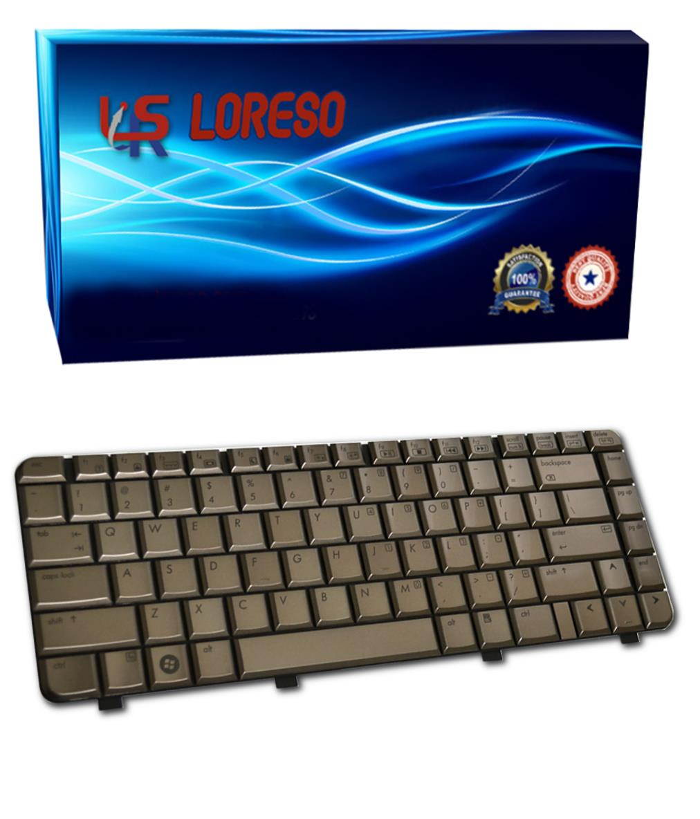 Loreso Compatible Laptop Keyboard Replacement for HP Pavilion DV4 DV4-1000 DV4-2000 DV4T DV4T-1000 495646-001 508119-001 538108-001 LKB-HC09B - (Black)