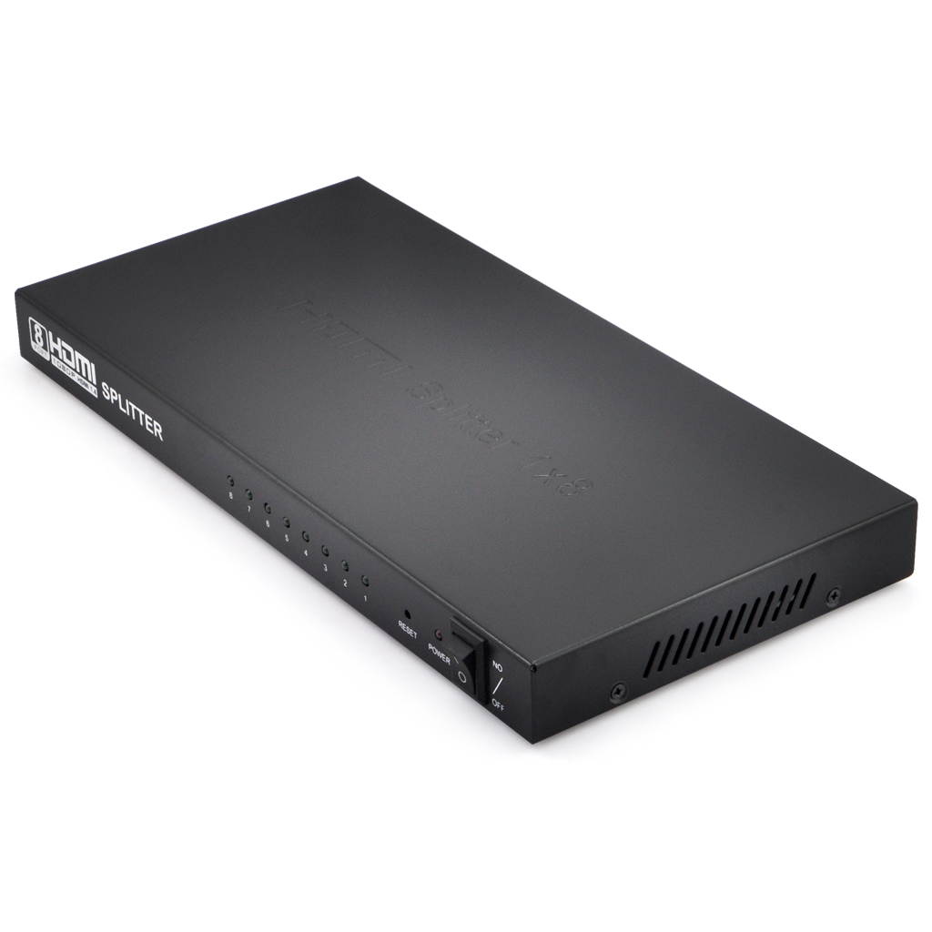 iKKEGOL 8 Port HDMI Splitter Switch Amplify V1.4 108P 3D Video Audio STB HDTV HDCP PS3 DVD