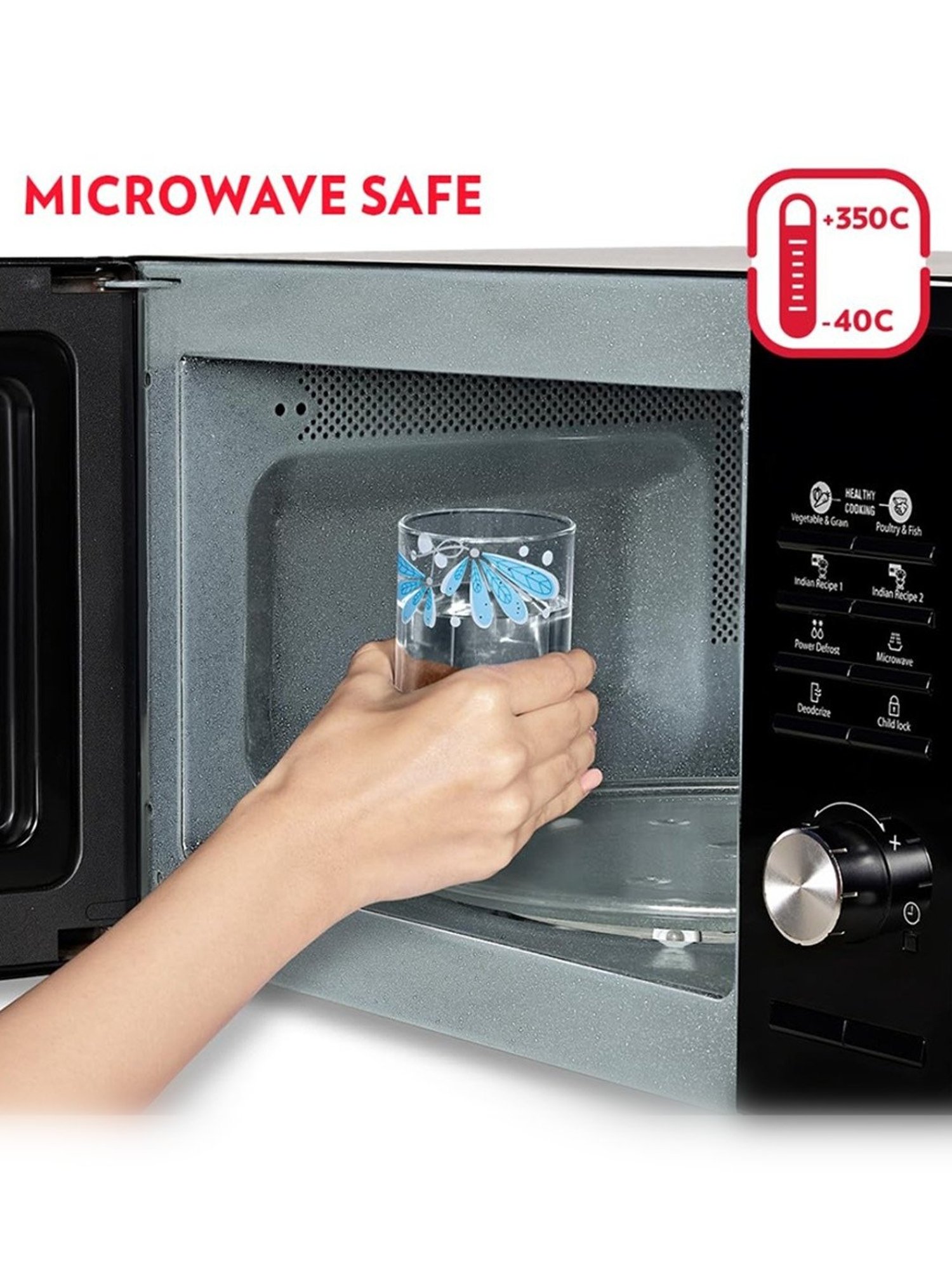 Borosil Transparent Borosilicate Everyday Glasses - Set of 6 (295ml)