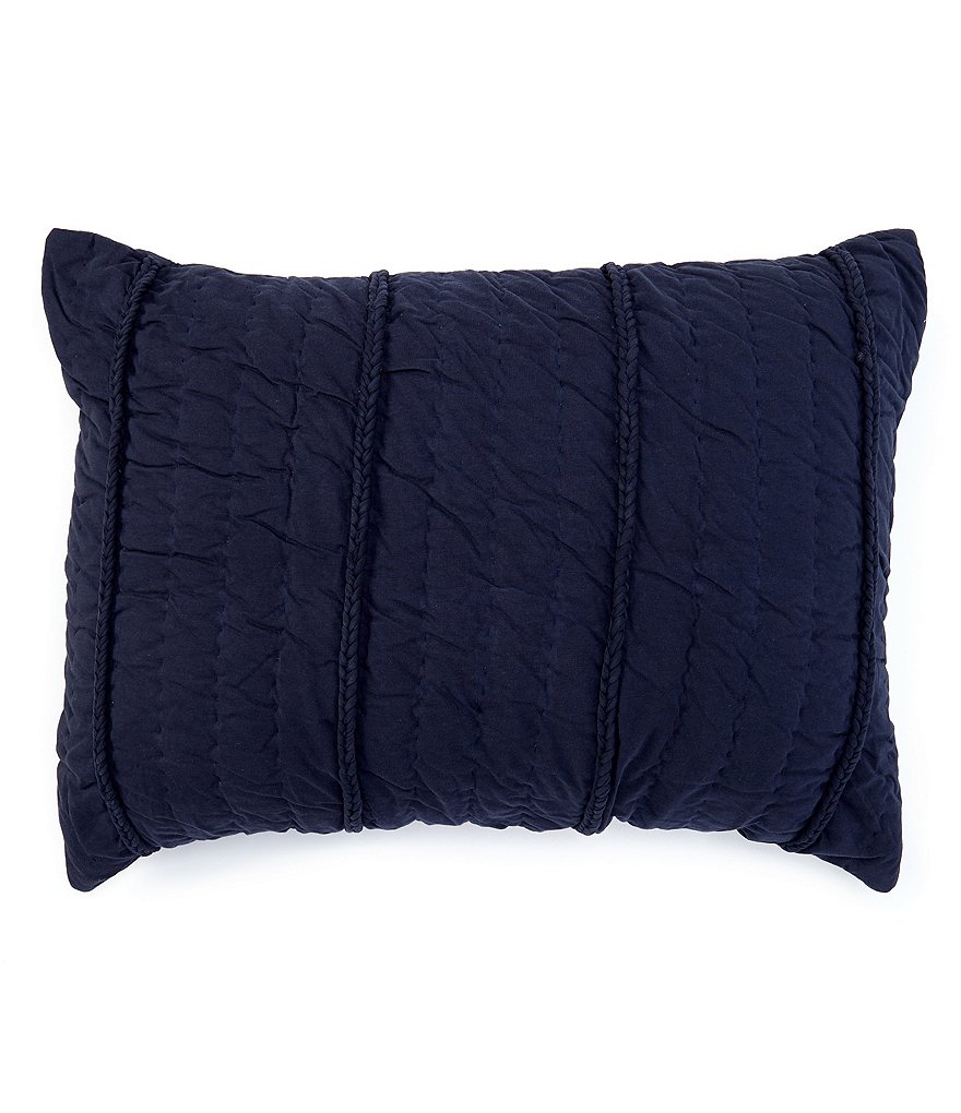 Studio D Haley Braided Cotton Jersey Sham