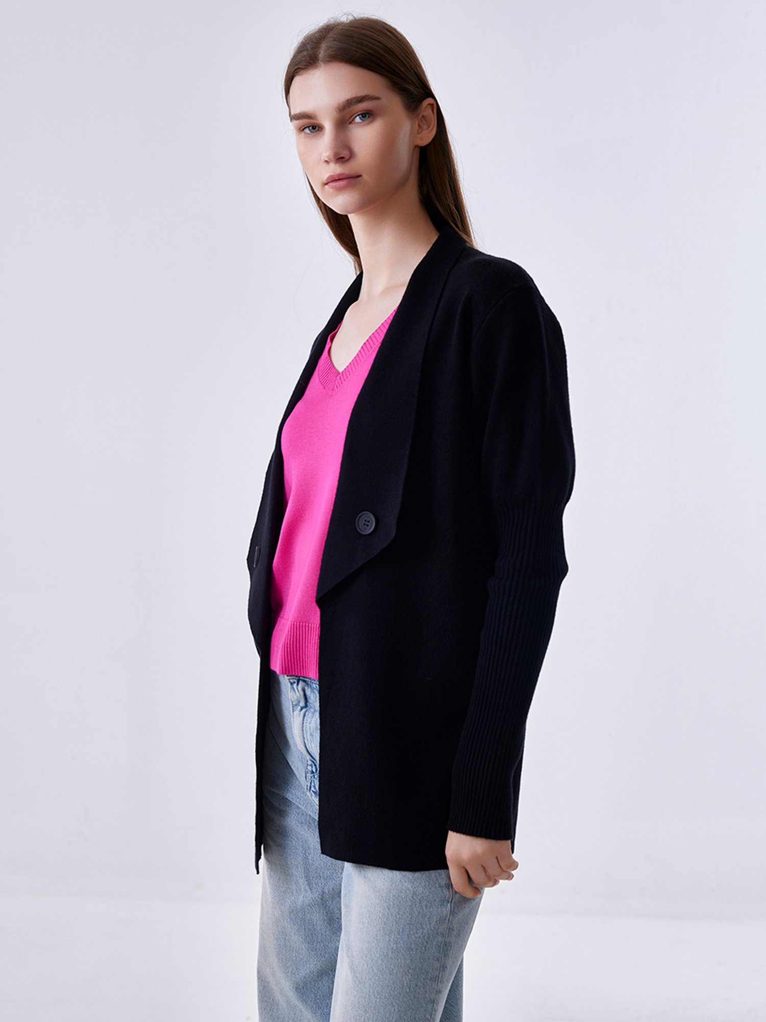 Cover Story Black Cardigan