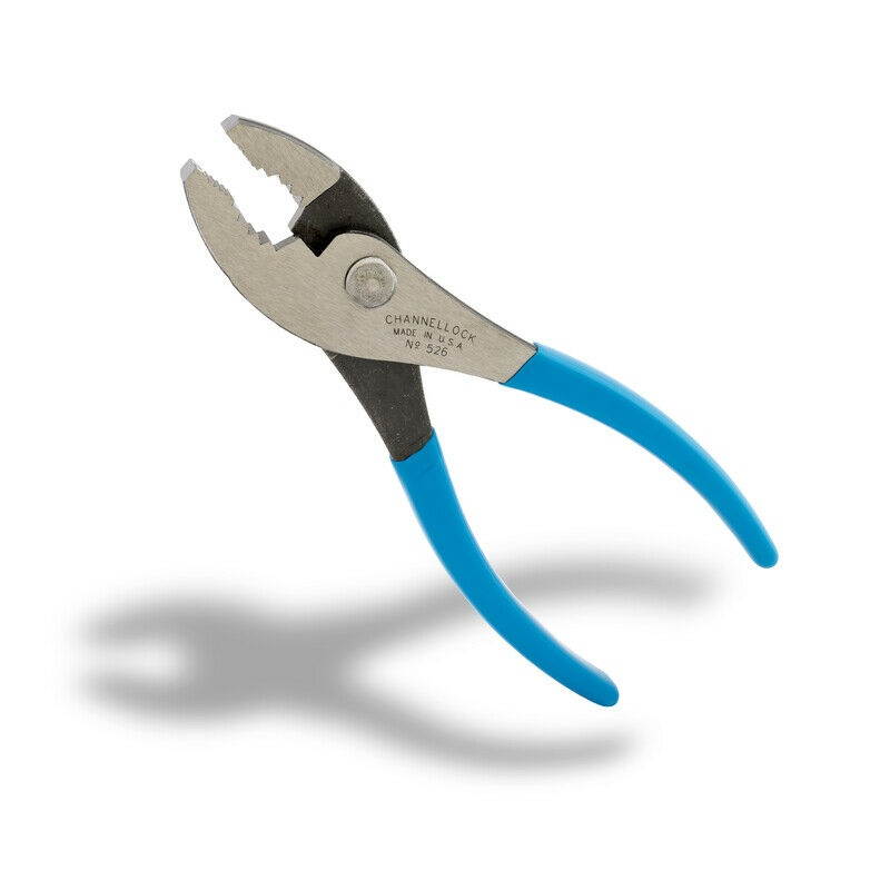 Channellock  6-1/2 in. Carbon Steel  Slip Joint Pliers