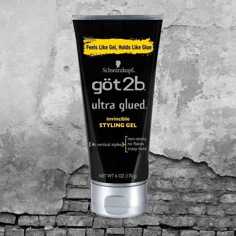 Got2B Ultra Invincible Styling Gel - 3pk/18oz