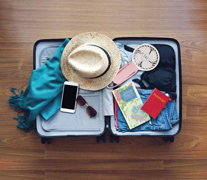 Buggygear 3 Speed USB Rechargeable Turbo Fan, Pink/White