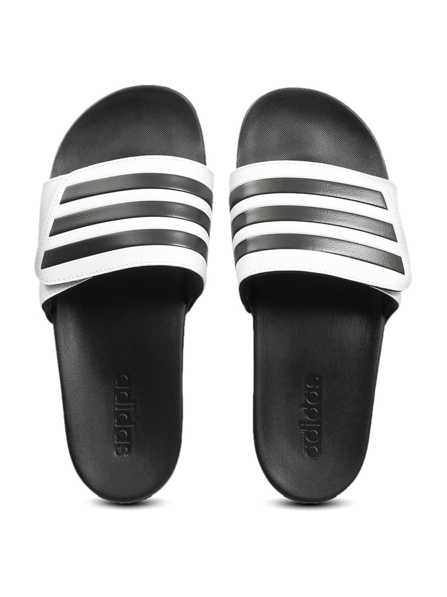 Adidas Men's ADILETTE COMFORT ADJ White Slides