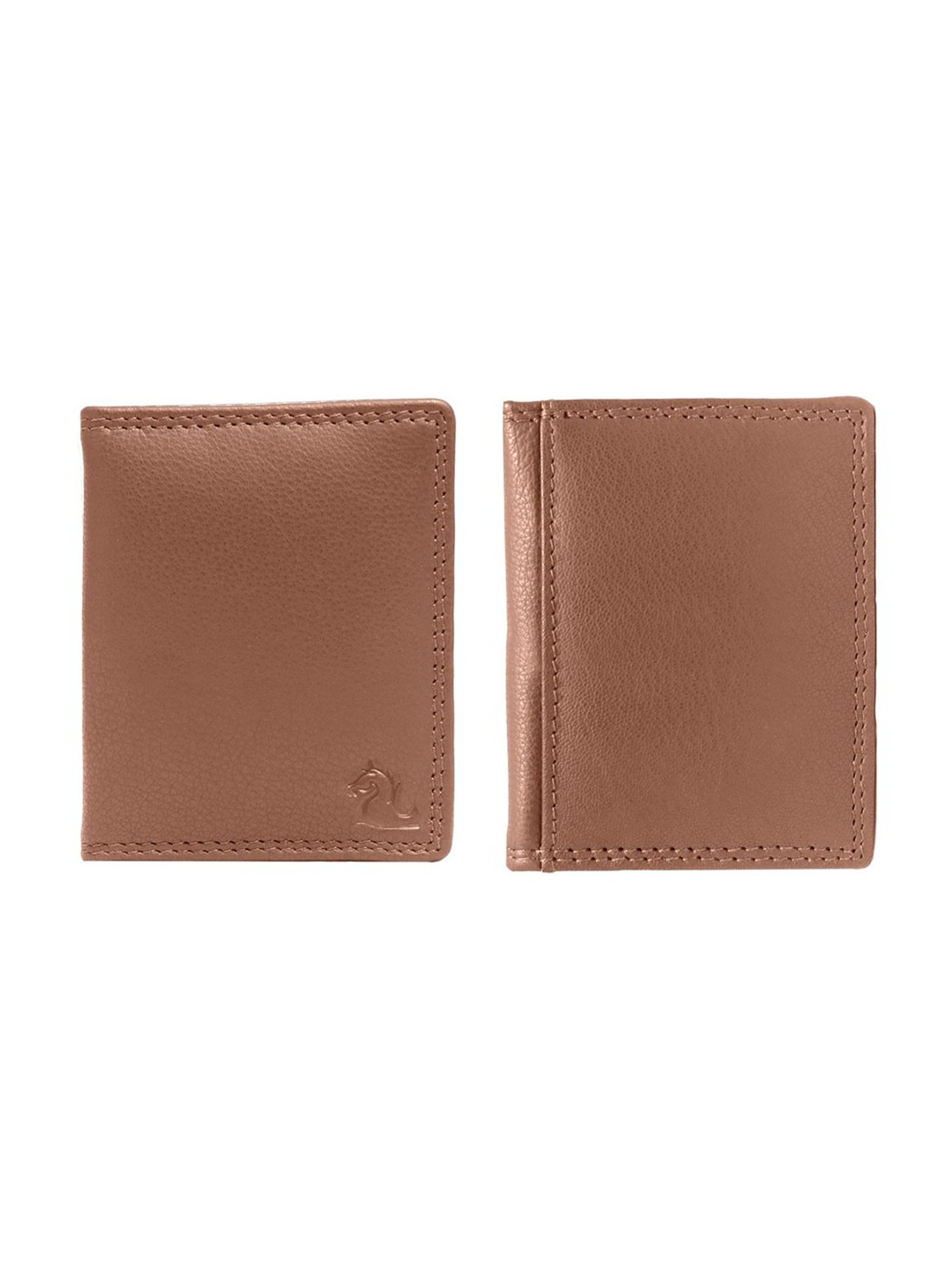 Louis Stitch Brunette Brown Leather Medium Toiletry Pouch