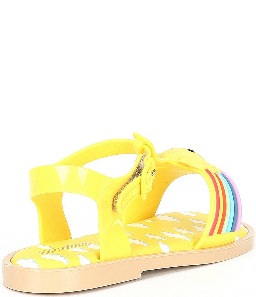 Mini Melissa Girl's Mini Mar Sunny Day Jelly Sandals (Toddler)