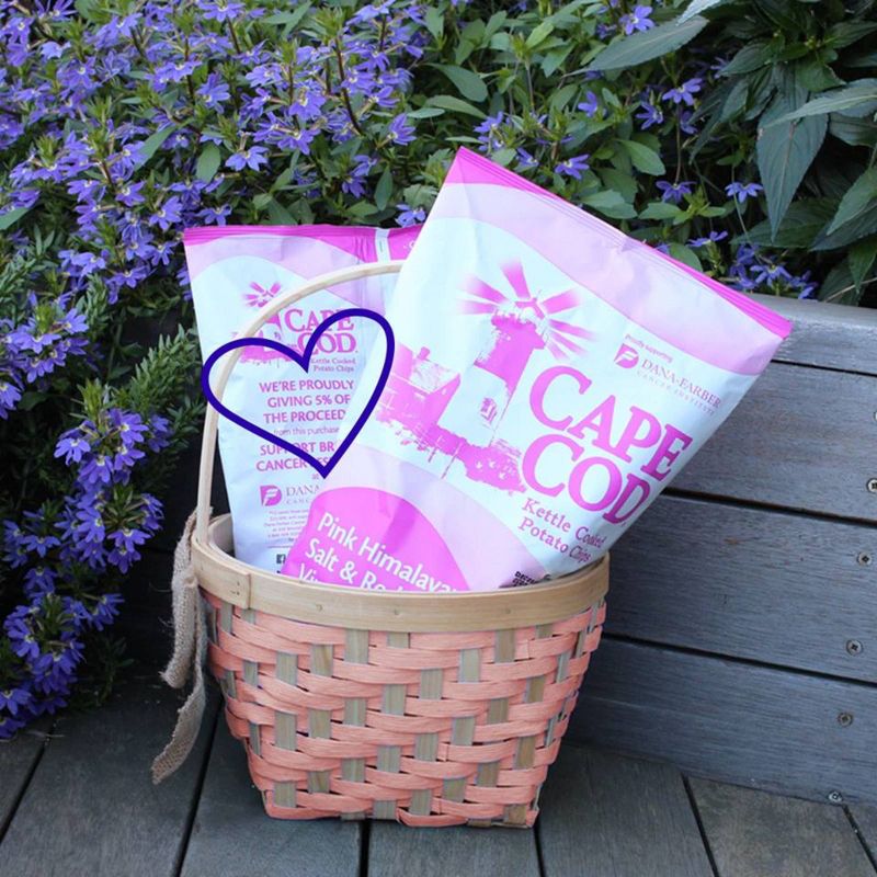 Cape Cod Pink Himalayan Salt & Red Wine Vinegar Kettle Cooked Potato Chips - 6.5oz