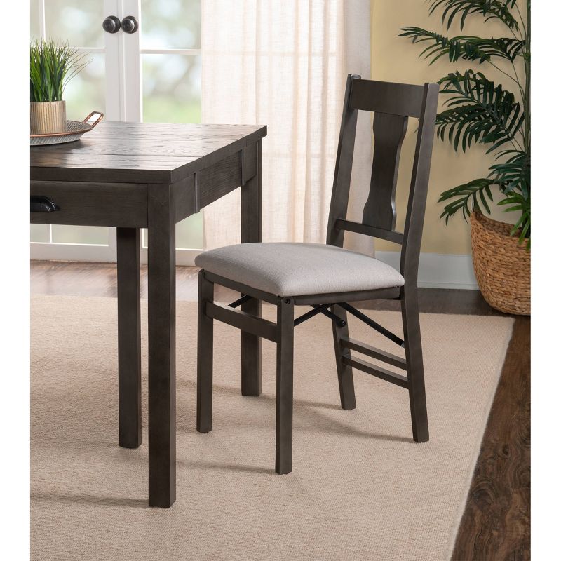 Crista Folding Chair Gray - Powell Company