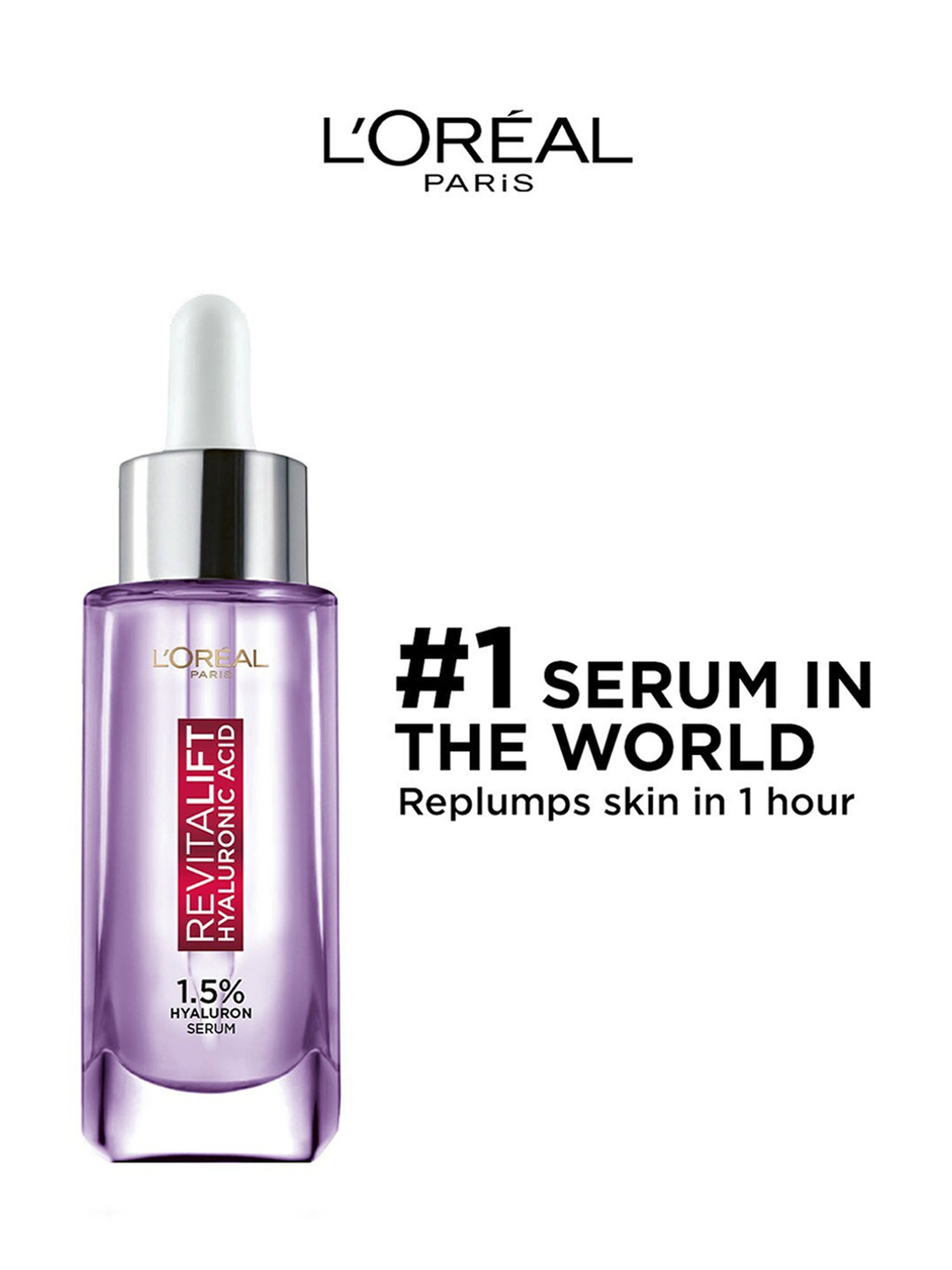 L'Oreal Paris Revitalift Hydrating Serum with 1.5% Hyaluronic Acid - 15 ml