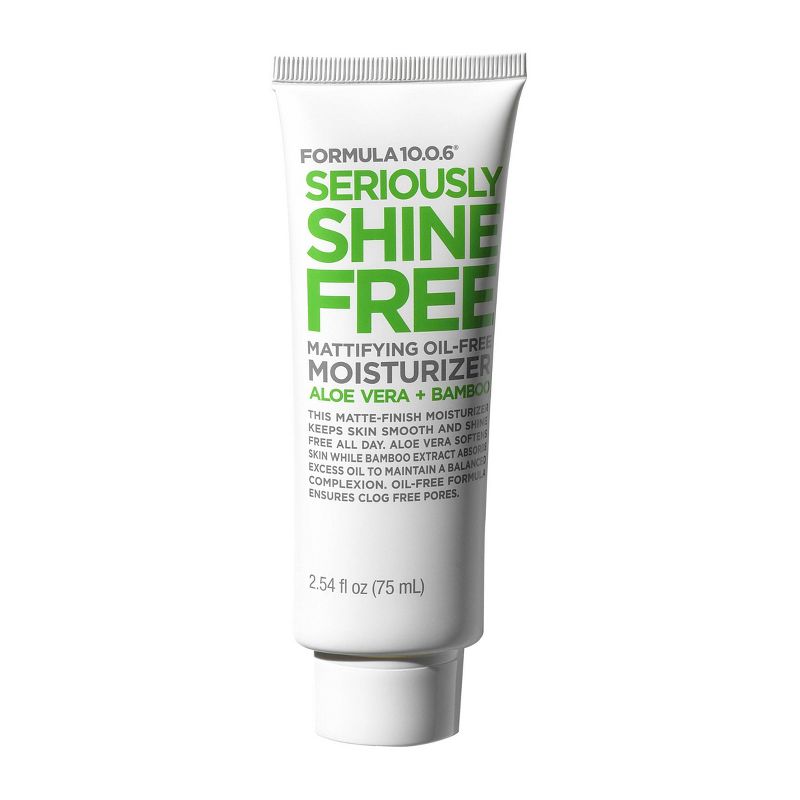 Formula 10.0.6 Seriously Shine Free Facial Moisturizer - 2.54 fl oz