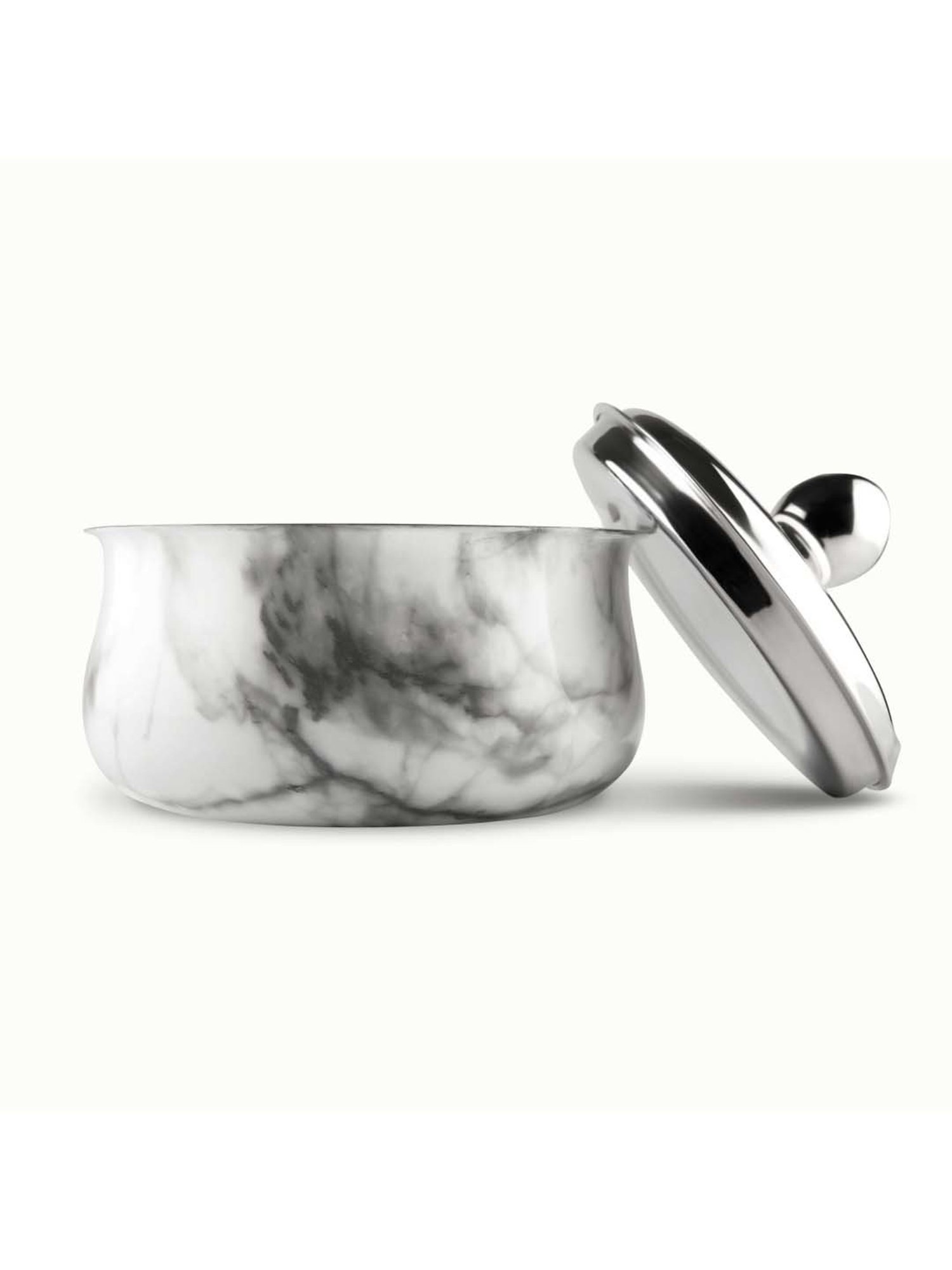 Nirlon Gas Compatible Aluminium Casserole with Bakelite Handle - 2.6 L